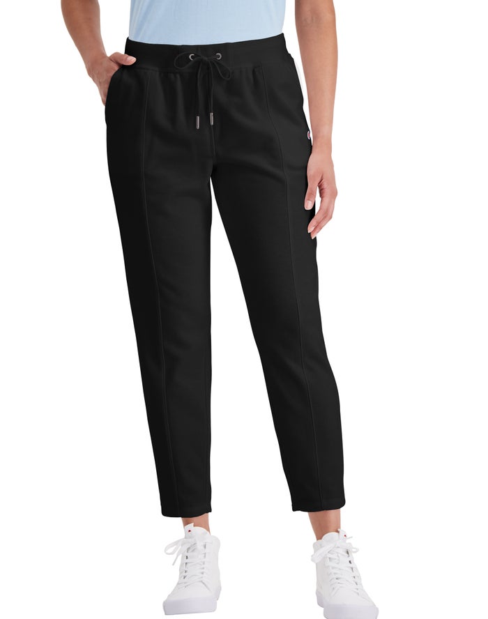 Pantalon Chandal Champion Mujer - Campus French Terry ( Negras ) 3247956-LX